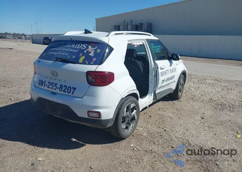 2021 Hyundai Venue Sel из США, поврежденный, VIN KMHRC8A34MU063814